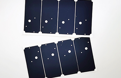 The production process of Mylar flakes